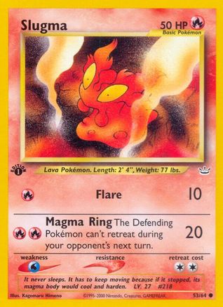 Slugma (53) [Neo Revelation] 1st Edition