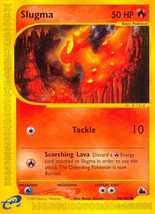 Slugma (98) (98) [Skyridge] Reverse Holofoil