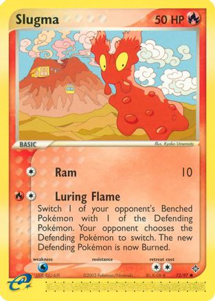 Slugma (72) [Dragon] Reverse Holofoil