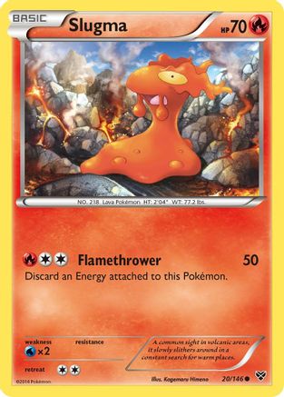 Slugma (20) [XY Base Set]