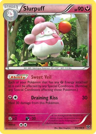 Slurpuff (95) [XY Base Set] Holofoil