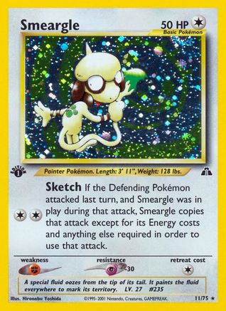 Smeargle (11) (11) [Neo Discovery] Unlimited Holofoil