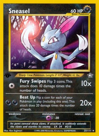 Sneasel (25) [Neo Genesis] Unlimited