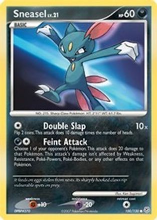 Sneasel (100) [Diamond and Pearl] Reverse Holofoil