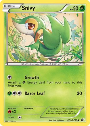 Snivy (RC1) [Legendary Treasures: Radiant Collection] Holofoil