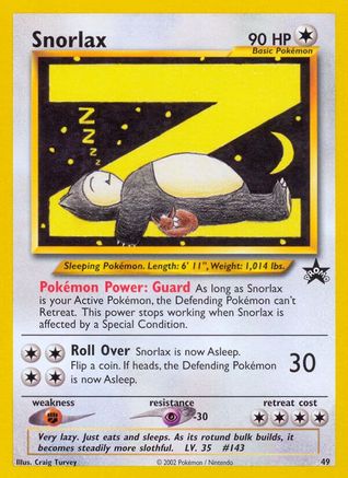 Snorlax (49) [WoTC Promo]