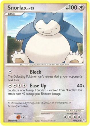 Snorlax (37) [Diamond and Pearl]