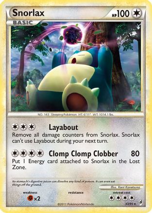 Snorlax (33) [Call of Legends]