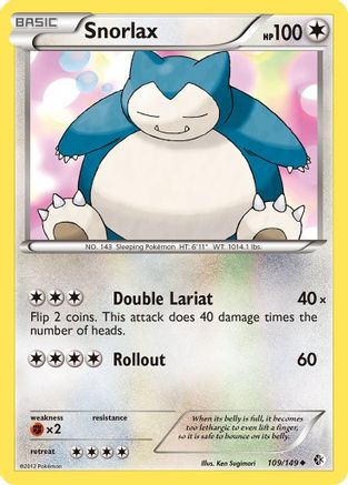 Snorlax (109) [Boundaries Crossed]