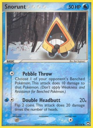 Snorunt (64) [Power Keepers] Reverse Holofoil