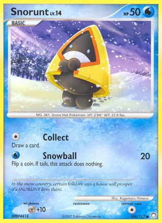 Snorunt (100) [Mysterious Treasures] Reverse Holofoil