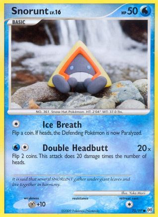 Snorunt (75) [Arceus] Reverse Holofoil