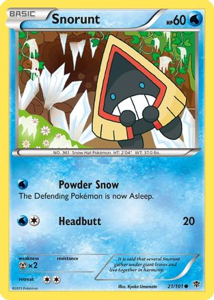 Snorunt (21) [Plasma Blast]