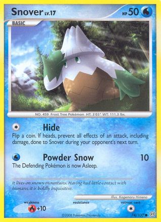 Snover (74) [Stormfront] Reverse Holofoil