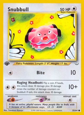 Snubbull (55) [Neo Revelation] 1st Edition