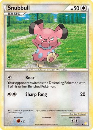 Snubbull (82) [HeartGold SoulSilver] Reverse Holofoil