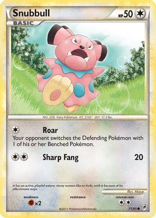 Snubbull (71) [Call of Legends] Reverse Holofoil
