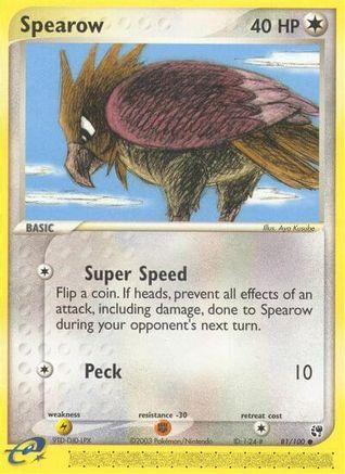 Spearow (81) [Sandstorm]
