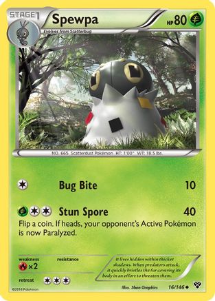 Spewpa (16) [XY Base Set]