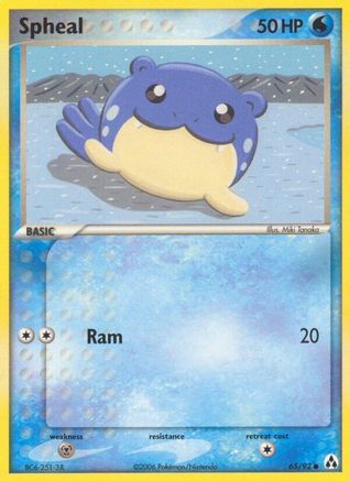 Spheal (65) [Legend Maker] Reverse Holofoil