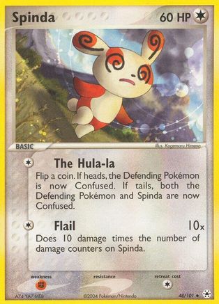 Spinda (48) [Hidden Legends] Reverse Holofoil