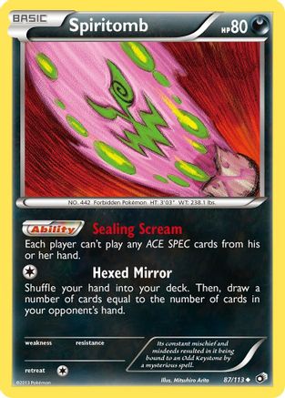 Spiritomb (87) [Legendary Treasures] Reverse Holofoil