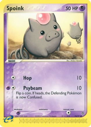 Spoink - 74/97 (74) [Dragon]