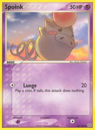 Spoink - 066/106 (66) [Emerald]
