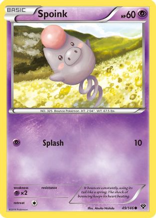 Spoink (49) [XY Base Set]
