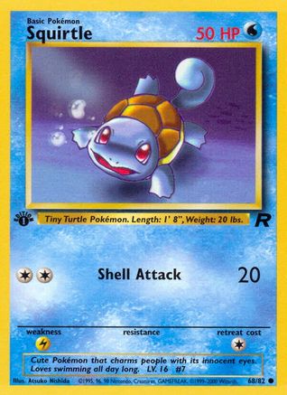 Squirtle (68) [Team Rocket] Unlimited