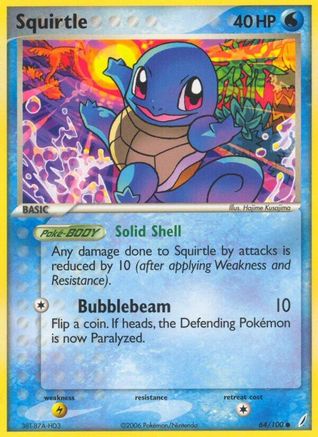 Squirtle - 064/100 (64) [Crystal Guardians]