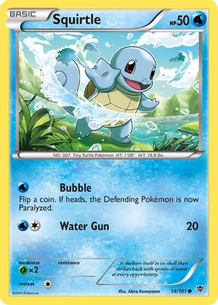 Squirtle (14) [Plasma Blast] Reverse Holofoil