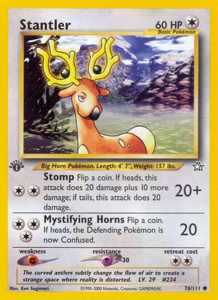 Stantler (76) [Neo Genesis] 1st Edition