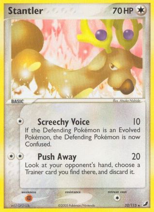 Stantler (32) [Unseen Forces] Reverse Holofoil