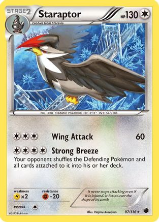 Staraptor (97) [Plasma Freeze]