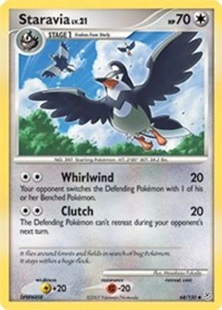 Staravia (64) [Diamond and Pearl] Reverse Holofoil