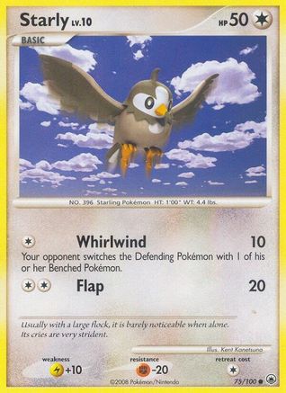 Starly (75) [Majestic Dawn] Reverse Holofoil
