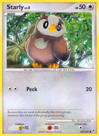 Starly (129) [Supreme Victors] Reverse Holofoil