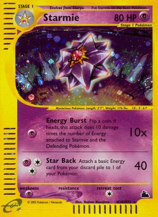 Starmie (H28) (H28) [Skyridge] Holofoil