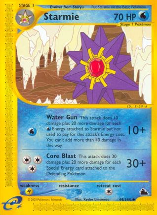 Starmie (44) (44) [Skyridge] Reverse Holofoil