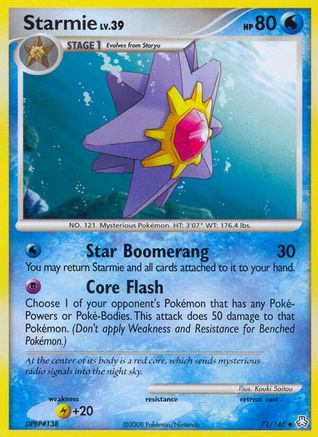 Starmie (71) [Legends Awakened] Reverse Holofoil