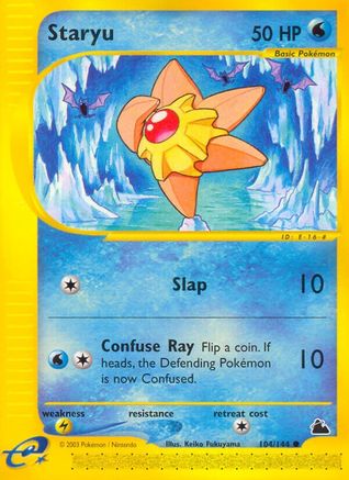 Staryu (104) (104) [Skyridge] Reverse Holofoil