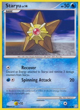 Staryu (122) [Legends Awakened] Reverse Holofoil