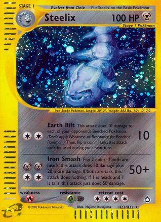 Steelix (H23) (H23) [Aquapolis] Holofoil