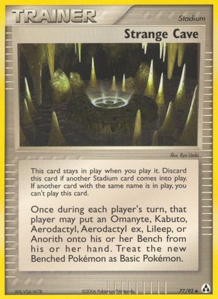 Strange Cave (77) [Legend Maker] Reverse Holofoil
