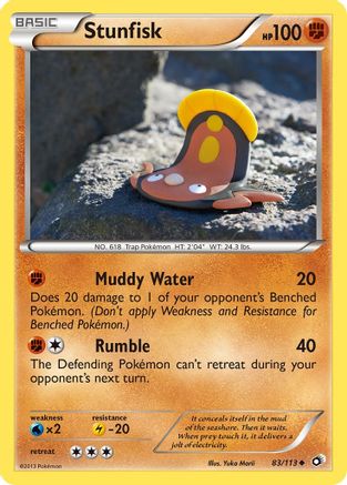Stunfisk (83) [Legendary Treasures]