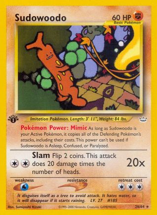 Sudowoodo (26) [Neo Revelation] Unlimited