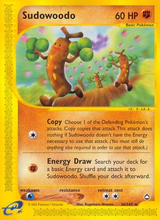 Sudowoodo (36) [Aquapolis]