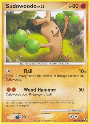 Sudowoodo (48) [Majestic Dawn] Reverse Holofoil