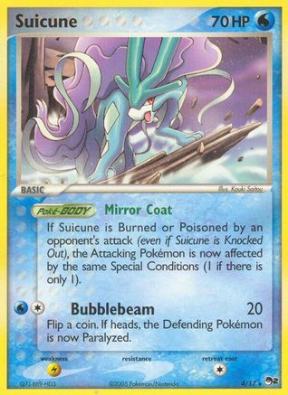 Suicune (4) [POP Series 2] Holofoil
